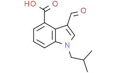 3-甲酰基-1-异丁基-1H-吲哚-4-羧酸