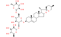 薯蓣皂苷元-3-O-鼠李糖(1-2)[葡萄糖(1-6)]葡萄糖苷