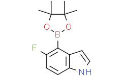 5-氟-4-(四甲基-1,3,2-二氧杂硼烷-2-基)-1H-吲哚