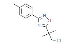 5-(1-Chloro-2-methylpropan-2-yl)-3-(p-tolyl)-1,2,4-oxadiazole