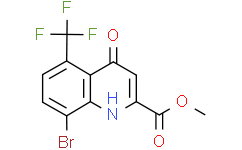 Methyl 8-bromo-4-hydroxy-5-trifluoromethylquinoline-2-carboxylate