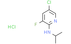 5-氯-3-氟-2-(N-異丙氨基)吡啶 鹽酸鹽
