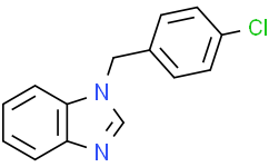 1-[(4-Chlorophenyl)methyl]benzimidazole