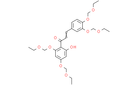 3-[3,4-双（乙氧基甲氧基）苯基]-1-[2-羟基-4,6-双（乙氧基甲氧基）苯基]-2-丙烯-1-酮