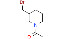 1-(3-(溴甲基)哌啶-1-基)乙酮