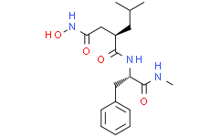 Methylamino-phenylalanyl-leucyl-hydroxamic acid