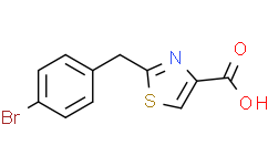 2-[(4-溴苯基)甲基] -1,3-噻唑-4-羧酸