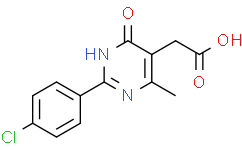 2-(2-(4-氯苯基)-4-甲基-6-氧代-1,6-二氢嘧啶-5-基)乙酸