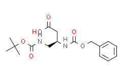 (R)-3-(((苄氧基)羰基)氨基)-4-((叔丁氧基羰基)氨基)丁酸