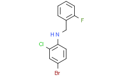 4-溴-2-氯-N-(2-氟苄基)苯胺, 97%