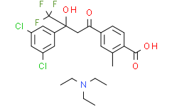 4-(3-(3,5-二氯苯基)-4,4,4-三氟-3-羟基丁酰基)-2-甲基苯甲酸 三乙胺盐