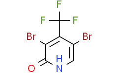 3,5-二溴-2-羟基-4-(三氟甲基)吡啶
