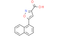 5-(萘-1-基)异恶唑-3-羧酸