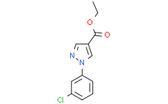 1-(3-氯苯基)-1H-吡唑-4-羧酸乙酯