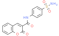 2H-1-Benzopyran-3-carboxamide, N-[4-(aminosulfonyl)phenyl]-2-oxo-