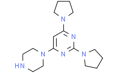 4-(Piperazin-1-yl)-2,6-di(pyrrolidin-1-yl)pyrimidine