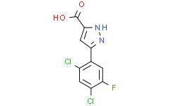 5-(2,4-二氯-5-氟苯基)-1h-吡唑-3-羧酸