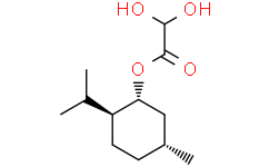 2,2-二羟基乙酸(1R,2S,5R)-2-异丙基-5-甲基环己酯