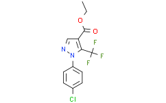 乙基1-(4-氯苯基)-5-(三氟甲基)-1H-吡唑-4-羧酸盐