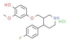 4-(4-氟苯基)-3-(4-羥基-3-甲氧基苯氧基甲基)哌啶