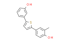 4-(5-(3-羥基苯基)噻吩-2-基)-2-甲基苯酚