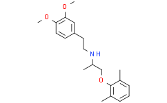 1-(2,6-Dimethylphenoxy)-2-(3,4-dimethoxyphenylethylamino)propane