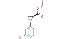rel-(1R,2R)-2-(3-溴苯基)环丙烷-1-甲酸乙酯