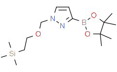 3-(4,4,5,5-5-四甲基-1,3,2-二氧杂硼硼烷-2-基)-1-[[2 -(三甲基甲硅烷基)乙氧基]甲基]-1H-吡唑