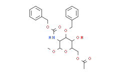 ((2R，3S，4R，5R，6S)-4-(苄氧基)-5-(((苄氧基)羰基)氨基)-3-羟基-6-甲氧基四氢-2H-吡喃-2-基)乙酸甲酯