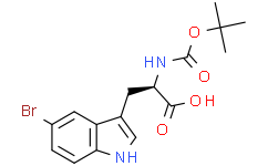 (R)-3-(5-溴-1H-吲哚-3-基)-2-((叔丁氧羰基)氨基)丙酸