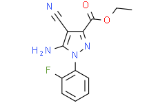 5-氨基-4-氰基-1-(2-氟苯基)吡唑-3-羧酸乙酯