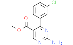 2-氨基-4-(3-氯苯基)嘧啶-5-羧酸甲酯