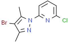 2-(4-溴-3,5-二甲基吡唑-1-基)-6-氯吡啶