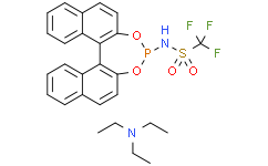 N-((11bR)-二萘并[2,1-d:1',2'-f][1,3,2]二氧杂磷杂环庚-4-基)-1,1,1-三氟甲磺酰胺 三乙胺盐
