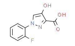 1-(2-Fluorophenyl)-4-hydroxy-1H-pyrazole-3-carboxylic Acid