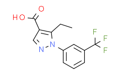 5-Ethyl-1-[3-(trifluoromethyl)phenyl]-1H-pyrazole-4-carboxylic Acid