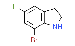 7-溴-5-氟吲哚啉
