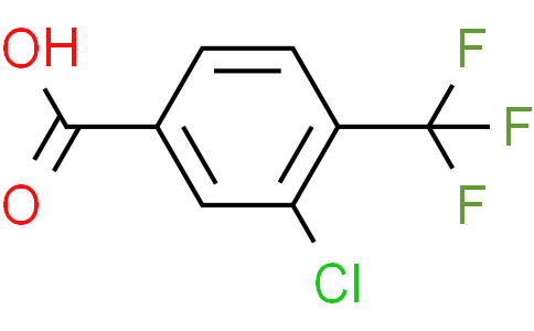 3-氯-4-(三氟甲基)苯甲酸