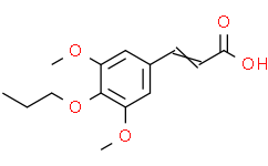 3-(3,5-二甲氧基-4-丙氧基苯基)丙烯酸