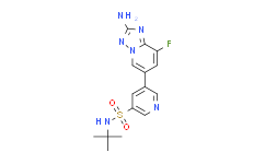 5-(2-氨基-8-氟[1,2,4]三唑并[1,5-A]吡啶-6-基)-N-(叔丁基)-3-吡啶磺酰胺