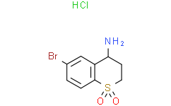6-溴-3,4-二氫-2h-s,s-二-氧代硫代色素-4-胺 鹽酸鹽