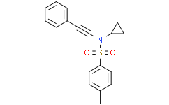 N-环丙基-4-甲基-N-(苯基乙炔基)苯磺酰胺