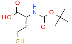 (R)-2-((叔丁氧基羰基)氨基)-4-巯基丁酸