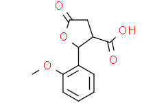 2-（2-甲氧基苯基）-5-酮基四氢呋喃-3-羧酸