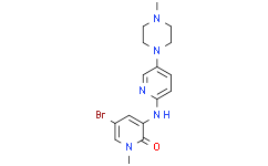 5-溴-1-甲基-3-((5-(4-甲基哌嗪-1-基)吡啶-2-基)氨基)吡啶-2(1H)-酮