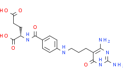 (2S)-2-[[4-[3-(2,6-diamino-4-oxo-1H-pyrimidin-5-yl)propylamino]benzoyl]amino]pentanedioic acid