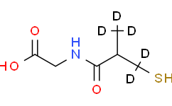 N-（3-巯基-2-甲基丙酰基）甘氨酸-d5