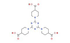 1,1',1''-(1,3,5-三嗪-2,4,6-三基)三(哌啶-4-羧酸)