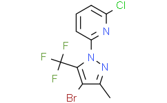 2-(4-溴-3-甲基-5-(三氟甲基)吡唑-1-基)-6-氯吡啶