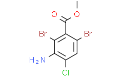3-氨基-2,6-二溴-4-氯苯甲酸甲酯